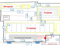 Вид территории. Сухой склад (+18) Склад Самара, ул Калинина, д 1 к 5 , 23 465 м2 фото 7